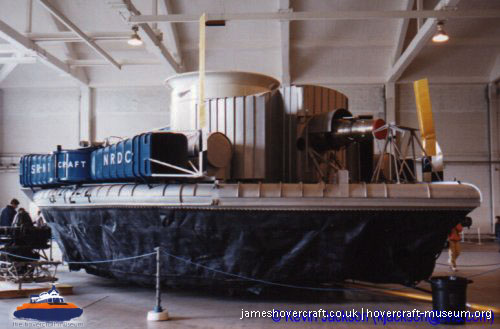 SRN1 at Wroughton -  (credit: The <a href='http://www.hovercraft-museum.org/' target='_blank'>Hovercraft Museum Trust</a> - Kevin Jackson).